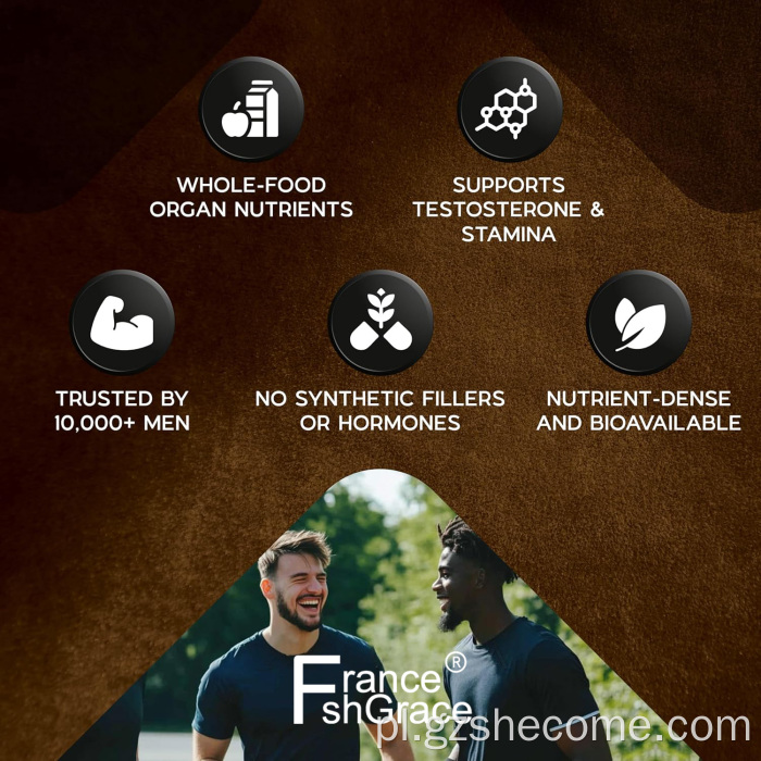 Spersonalizowany suplement narządów wołowych Vital Bull dla mężczyzn